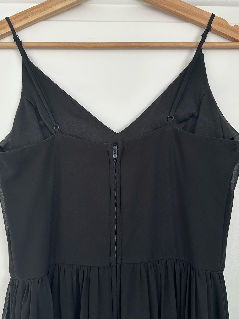 Jodi Kristopher Black Spaghetti-Strap Maxi Dress - Picture 4 of 9